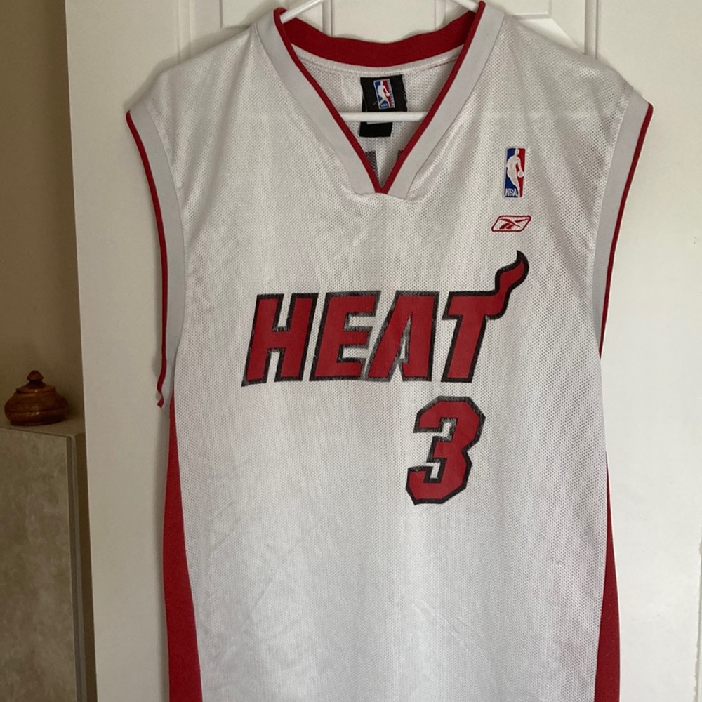 Miami Heat Wade NBA team apparel Jersey
